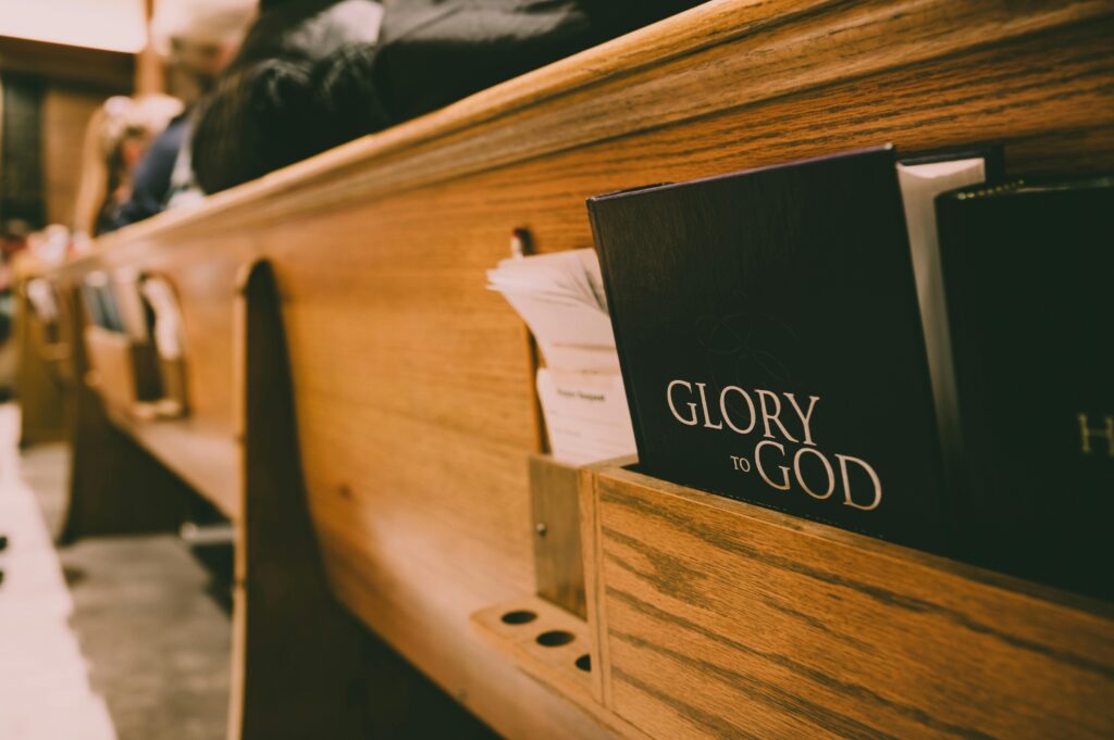 church pew bible